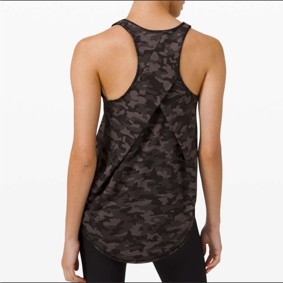 Lululemon Camo Pleated Racerback Tank Top - Picture 7 of 10